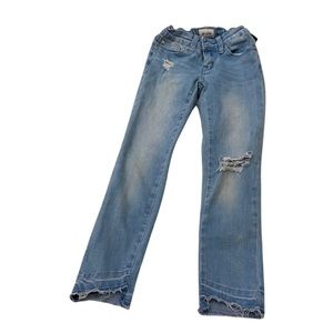 Hudson size 7 blue jeans girls
